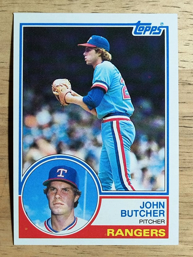 1983 Topps #534 John Butcher