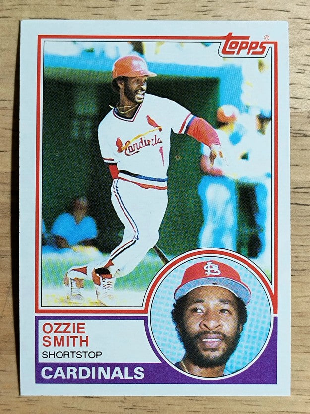 1983 Topps #540 Ozzie Smith
