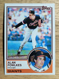 1983 Topps #543 Alan Fowlkes
