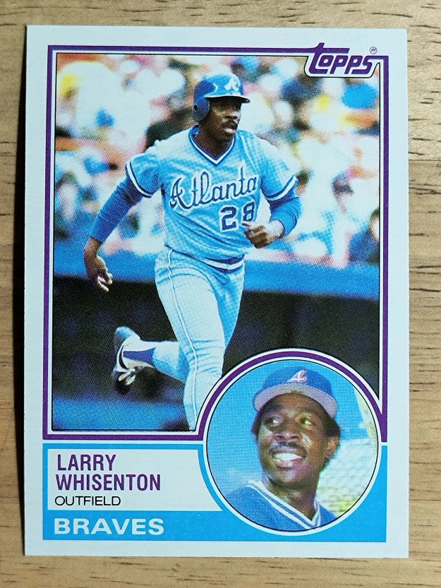1983 Topps #544 Larry Whisenton