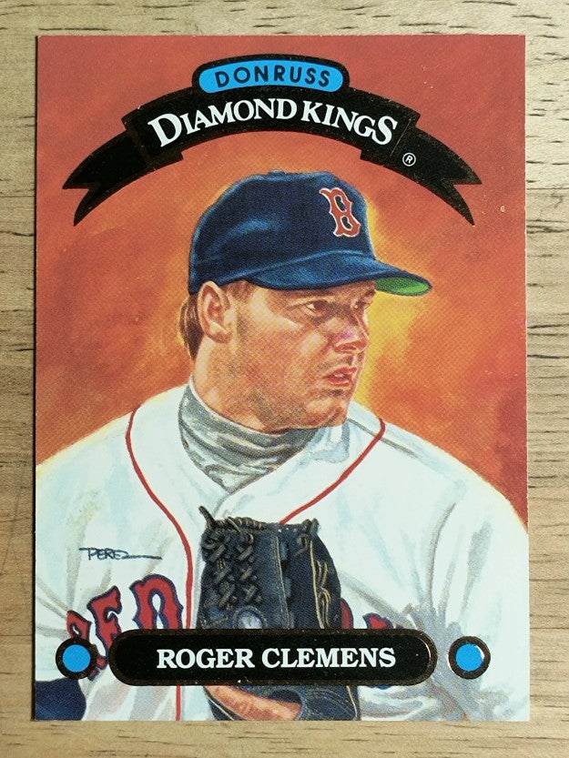 1993 Donruss Diamond Kings #DK3 Roger Clemens