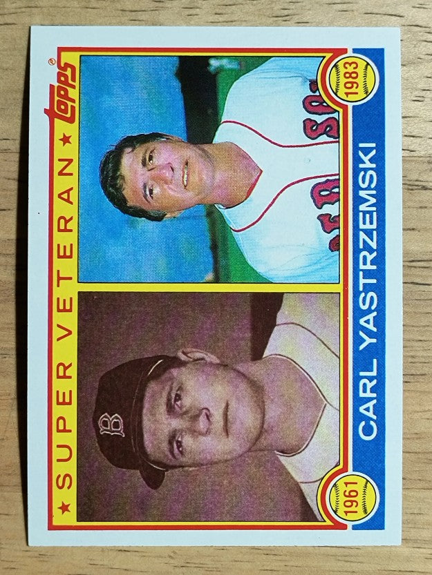 1983 Topps #551 Carl Yastrzemski SV
