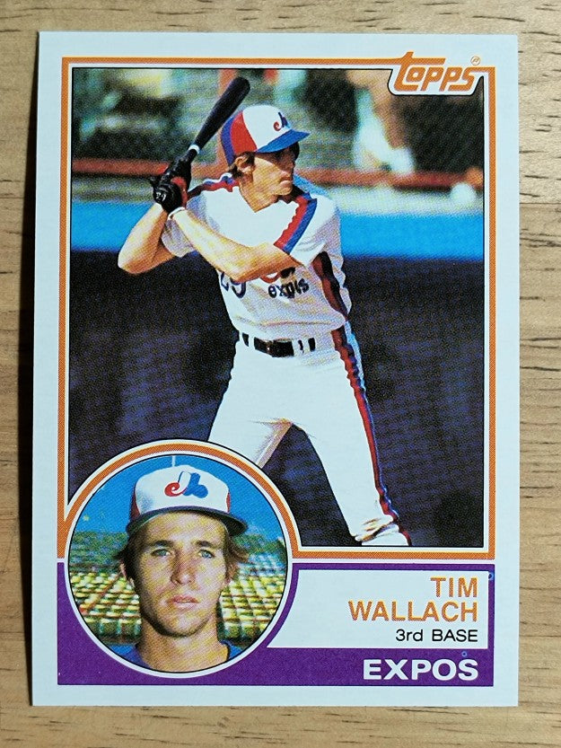 1983 Topps #552 Tim Wallach