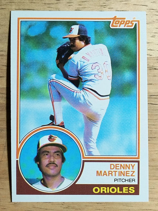 1983 Topps #553 Dennis Martinez
