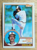 1983 Topps #553 Dennis Martinez