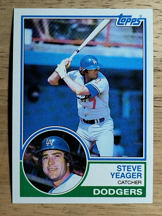 1983 Topps #555 Steve Yeager