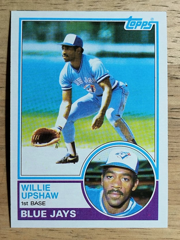 1983 Topps #556 Willie Upshaw