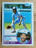 1983 Topps #556 Willie Upshaw