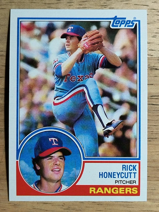 1983 Topps #557 Rick Honeycutt