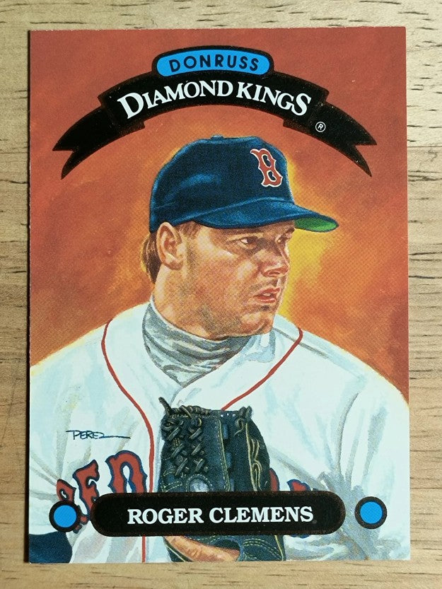1993 Donruss Diamond Kings #DK3 Roger Clemens