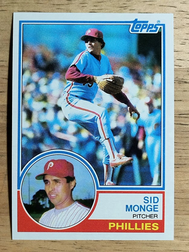 1983 Topps #564 Sid Monge
