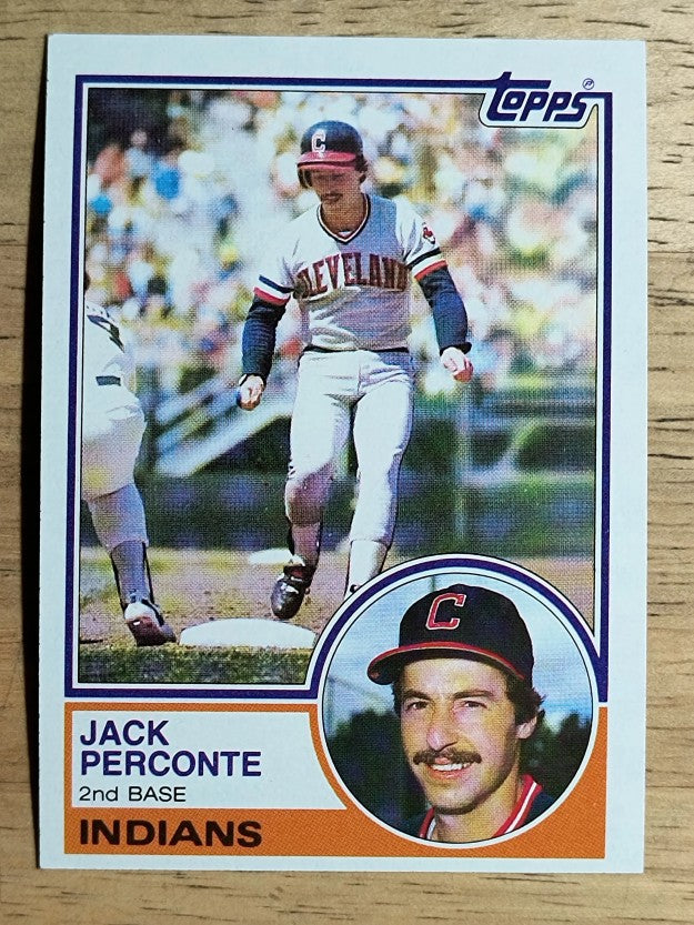 1983 Topps #569 Jack Perconte