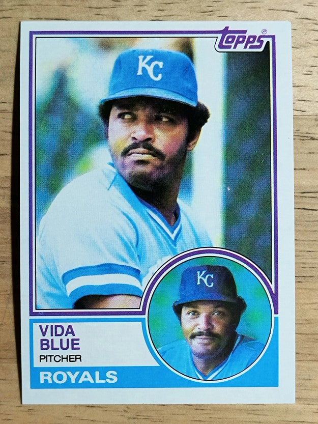 1983 Topps #570 Vida Blue
