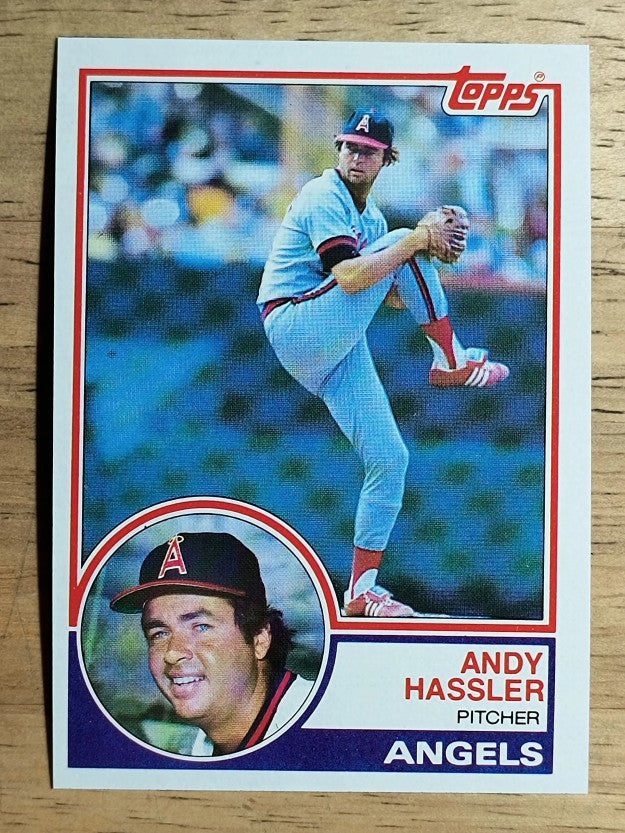 1983 Topps #573 Andy Hassler