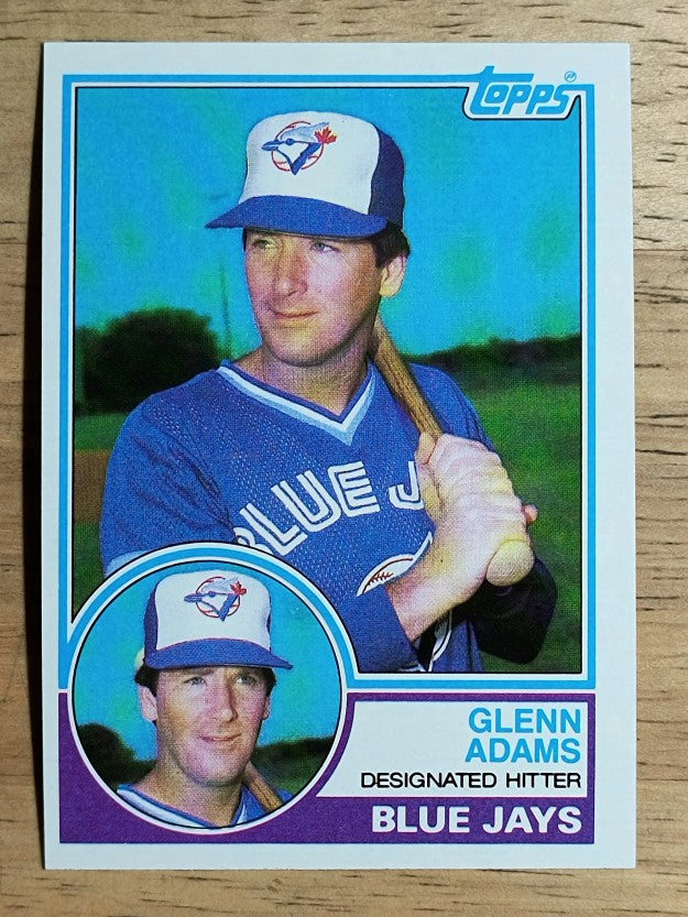 1983 Topps #574 Glenn Adams