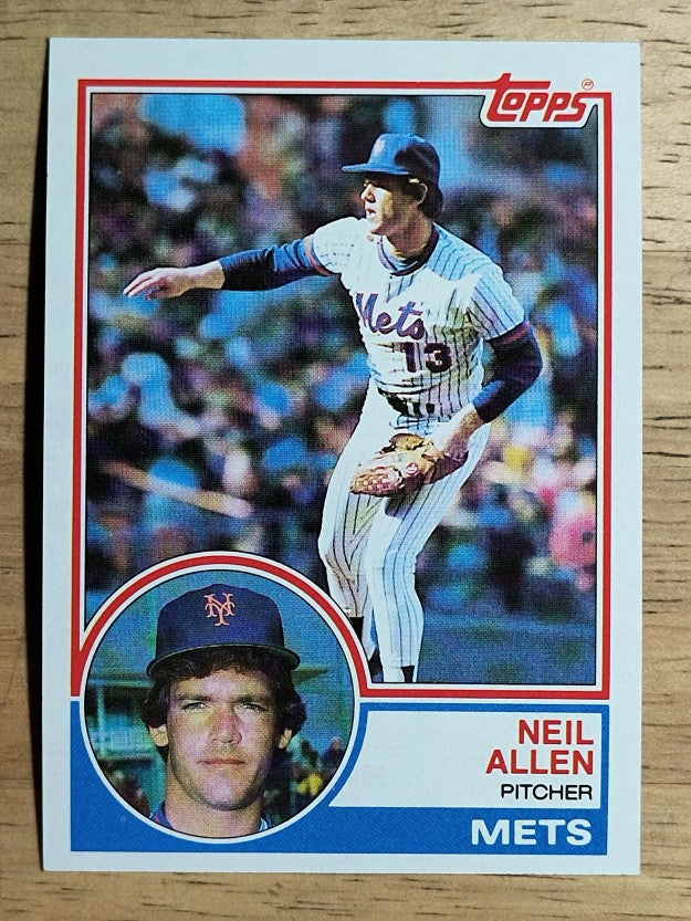 1983 Topps #575 Neil Allen