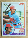 1983 Topps #578 David Green RC