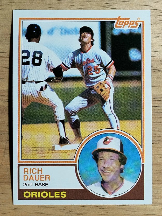 1983 Topps #579 Rich Dauer