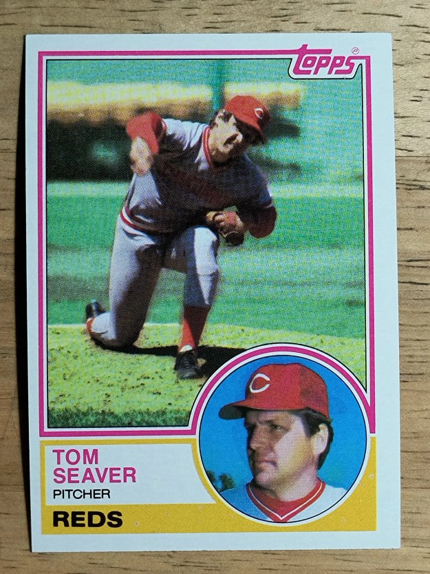 1983 Topps #580 Tom Seaver
