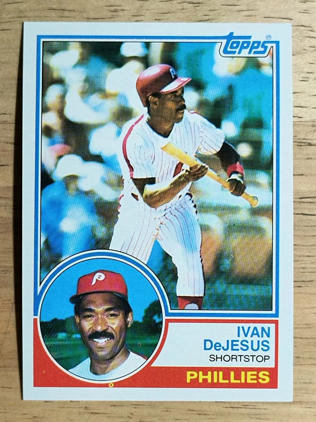 1983 Topps #587 Ivan DeJesus