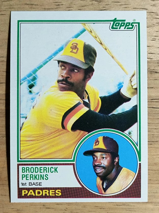 1983 Topps #593 Broderick Perkins