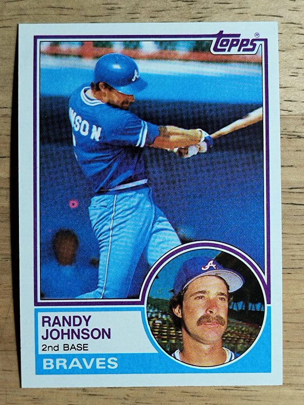 1983 Topps #596 Randy Johnson