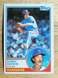 1983 Topps #609 Danny Darwin
