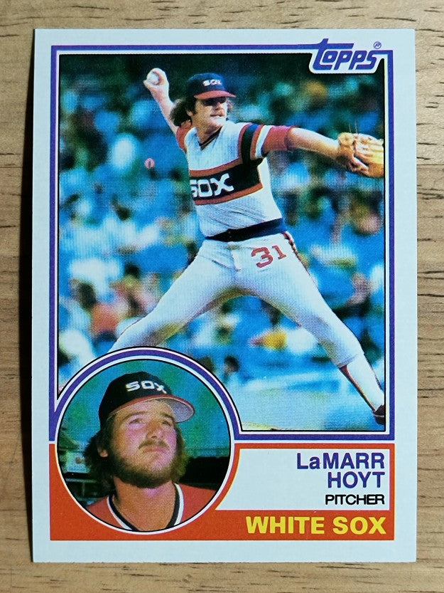 1983 Topps #618 LaMarr Hoyt