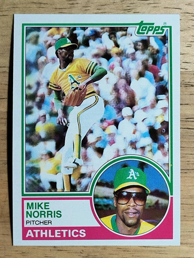 1983 Topps #620 Mike Norris