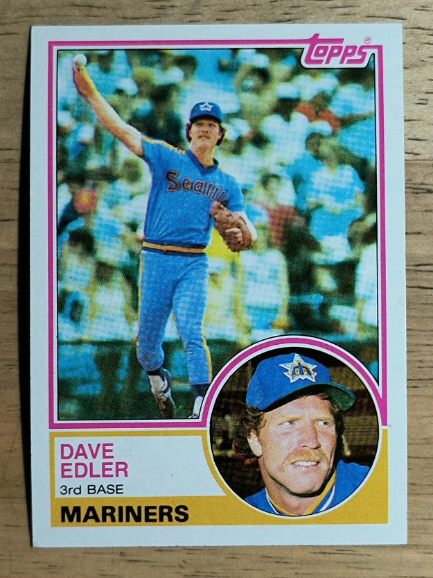 1983 Topps #622 Dave Edler