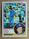 1983 Topps #622 Dave Edler