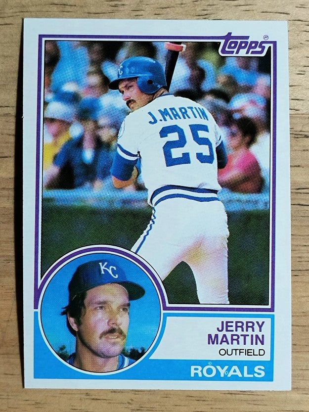 1983 Topps #626 Jerry Martin