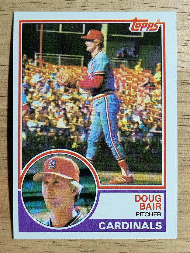 1983 Topps #627 Doug Bair