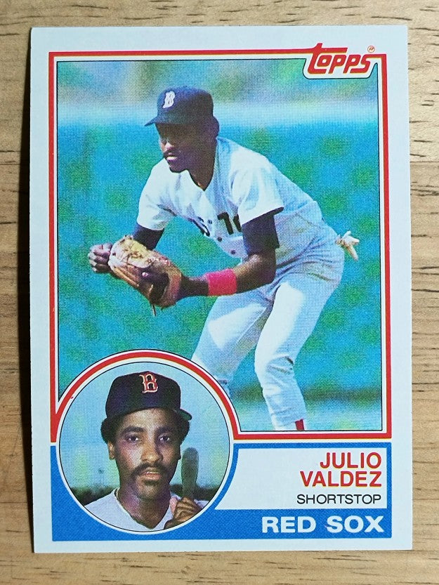 1983 Topps #628 Julio Valdez
