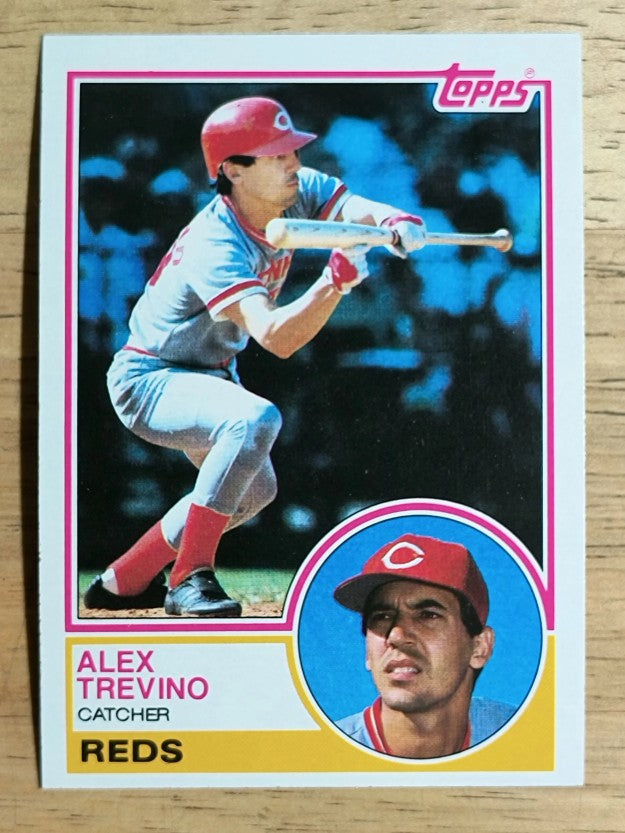 1983 Topps #632 Alex Trevino