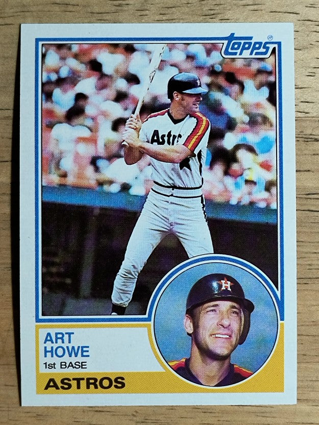 1983 Topps #639 Art Howe