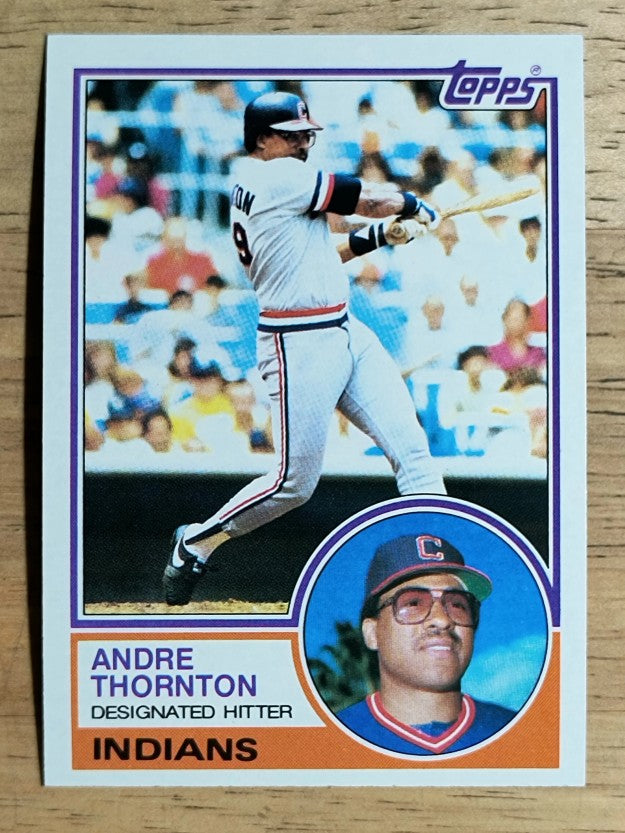 1983 Topps #640 Andre Thornton