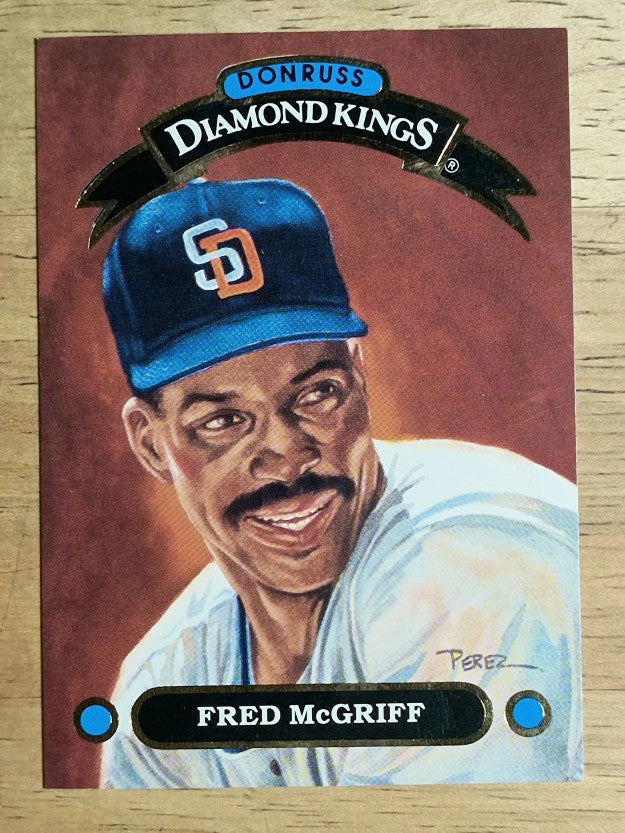 1992 Donruss Diamond Kings #DK26 Fred McGriff