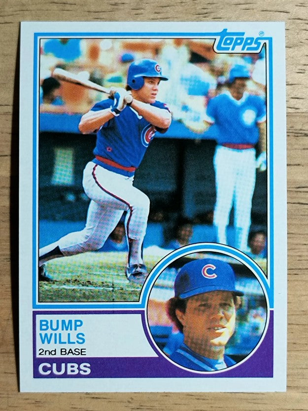1983 Topps #643 Bump Wills