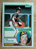 1983 Topps #644 Joe Lefebvre