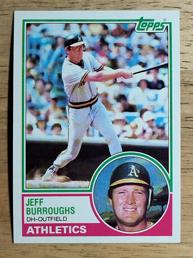 1983 Topps #648 Jeff Burroughs