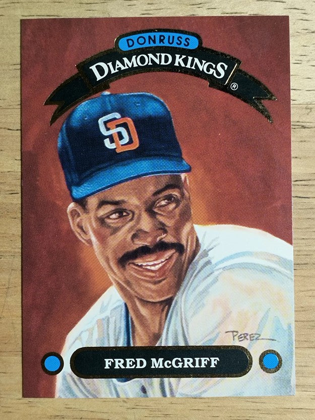 1992 Donruss Diamond Kings #DK26 Fred McGriff