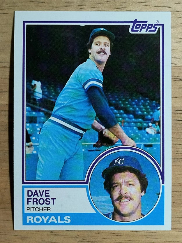 1983 Topps #656 Dave Frost