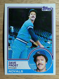 1983 Topps #656 Dave Frost