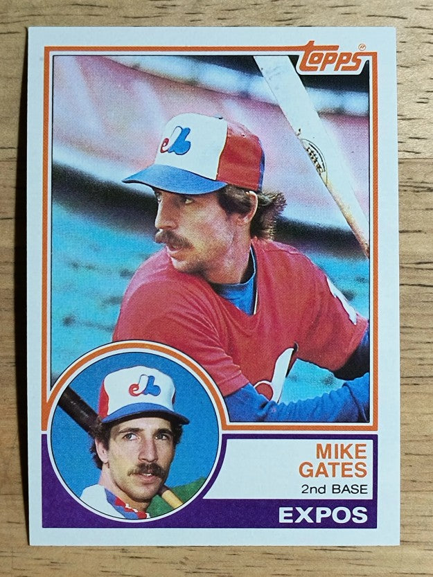 1983 Topps #657 Mike Gates