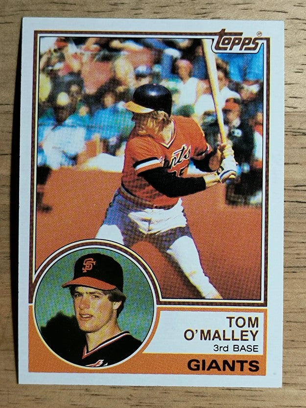 1983 Topps #663 Tom O'Malley