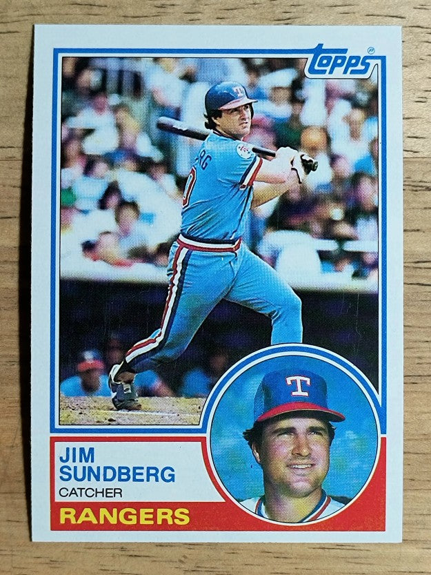 1983 Topps #665 Jim Sundberg