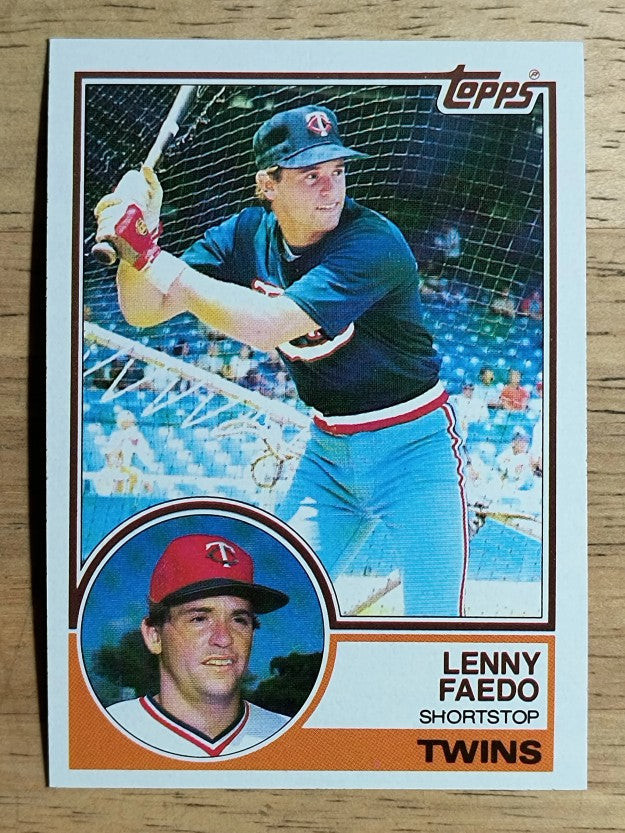 1983 Topps #671 Lenny Faedo