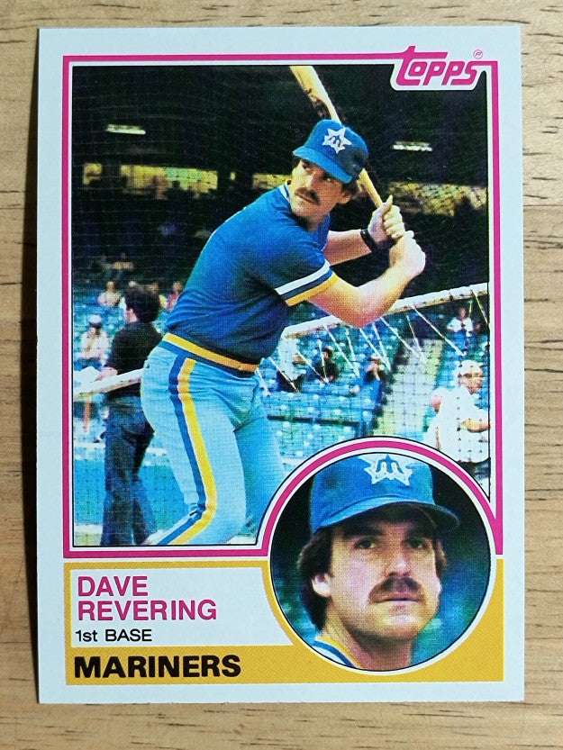 1983 Topps #677 Dave Revering