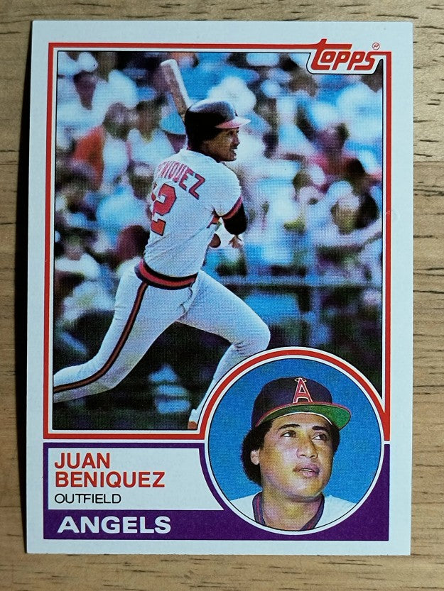 1983 Topps #678 Juan Beniquez